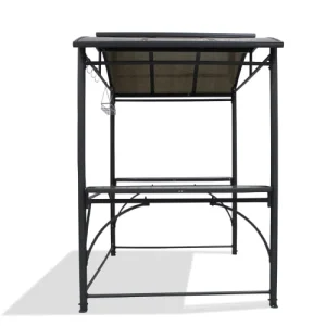 magasin solde Dcb Garden Abri De Jardin En Aluminium Et Polycarbonate Gris Anthracite 11