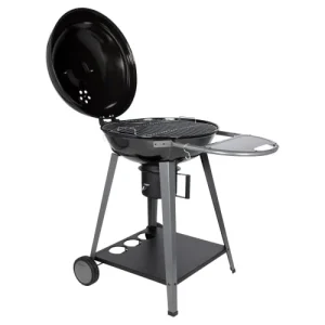 Somagic Barbecue Au Charbon De Bois En Acier Noir soldes pas cher 8