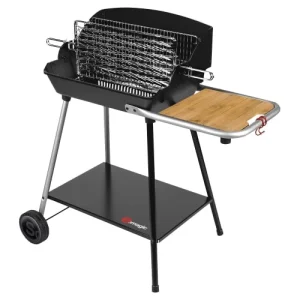 vente en ligne Somagic Barbecue Au Charbon De Bois En Fonte Et Acier Noir 8