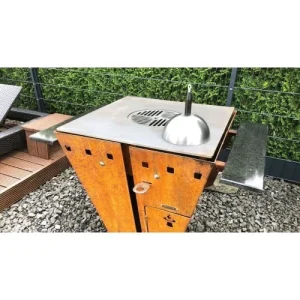 magasin pas cher Remundi Barbecue Brasero En Acier Magnus 10