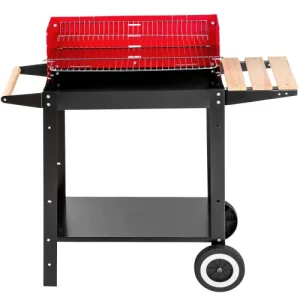 en vente Tectake Barbecue Charbon Chariot Noir/rouge 10