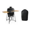 Les achats en ligne Alice’s Garden Barbecue Charbon En Céramique Avec Housse D55cm 14