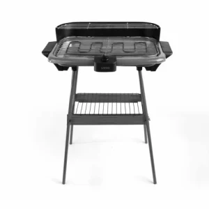 en promotion LIVOO Barbecue électrique Sur Pieds En Métal Gris 9