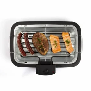 LIVOO Barbecue électrique Sur Pieds En Métal Noir magasin en ligne france 9