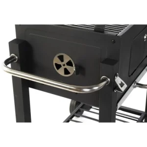 Top ventes Wadiga Barbecue En Acier Noir Avec Thermomètre 14