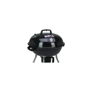 Wadiga Barbecue En Acier Noir Et Chrome 47x47x82cm des prix incroyables 7