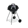 Wadiga Barbecue En Acier Noir Et Chrome 47x47x82cm des prix incroyables 11