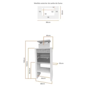 Protections acheteurs Jardindeco Barbecue Fixe Pierre Reconstituée Et Brique Evora – Revêtement Inox 9