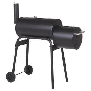 grande popularité Beliani Barbeque Fumoir Au Charbon De Bois Noir 13