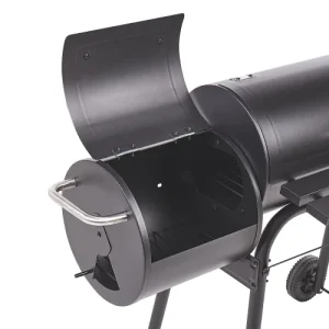 grande popularité Beliani Barbeque Fumoir Au Charbon De Bois Noir 15