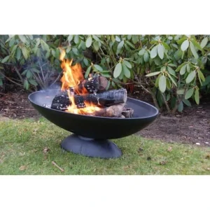 Fancy Flames Brasero Ovale En Fonte soldes magasin 12