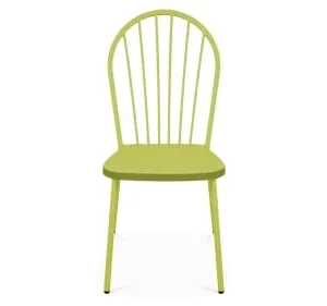 en ligne Oviala Chaise Bistrot En Métal Vert 10