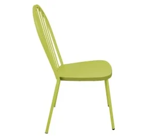 en ligne Oviala Chaise Bistrot En Métal Vert 14