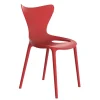 en ligne officielle Vondom Chaise D’extérieur Empilable Rouge 19