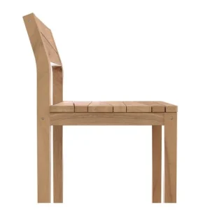 Rendez Vous Déco Chaise De Bar Extérieur En Bois De Teck Massif (lot De 2) en ligne 16