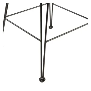 Authentic Original licence Rendez Vous Déco Chaise De Bar Mi-hauteur 63 Cm En Résine Tressée Noire (x2) 12