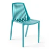 Oviala Chaise De Jardin Ajourée En Plastique Bleu en vente 22