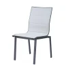 Ozalide Chaise De Jardin Aluminium Et Textilène Gris Perle le grand escompte 19