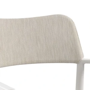 Gescova Chaise De Jardin Avec Accoudoirs En Alu Et Textilène Blanc acheter 12