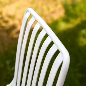 Tikamoon Chaise De Jardin En Métal White marques pas cher 15