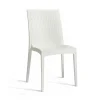 boutique en ligne Dcb Garden Chaise De Jardin En PVC Blanc 20