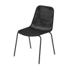 Maisons Du Monde Chaise De Jardin En Résine Et Métal Noirs garantie de qualité 22