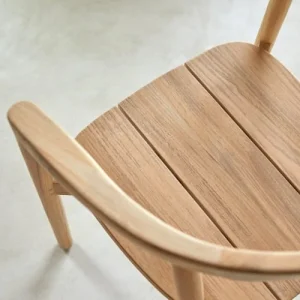 marque pas cher en ligne Tikamoon Chaise De Jardin En Teck Massif 11