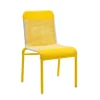 Kok Maison Chaise De Jardin Tressée En Résine Jaune Citron excellents soldes 17