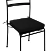 Authenticité garantie Mathi Design Chaise De Repas Métal Noir 22