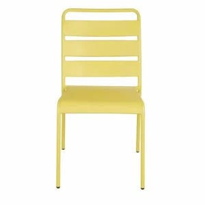 Maisons Du Monde Chaise En Métal Jaune pas cher en ligne 10