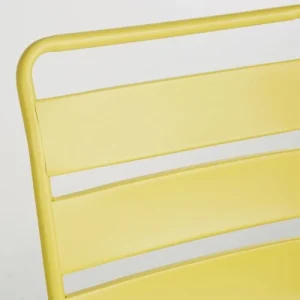 Maisons Du Monde Chaise En Métal Jaune pas cher en ligne 12