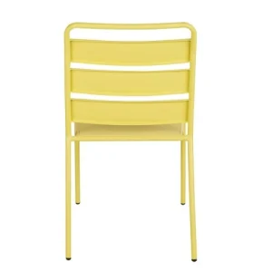 Maisons Du Monde Chaise En Métal Jaune pas cher en ligne 14