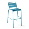 Neuve avec étiquette Oviala Chaise Haute En Métal Bleu Pacific 14