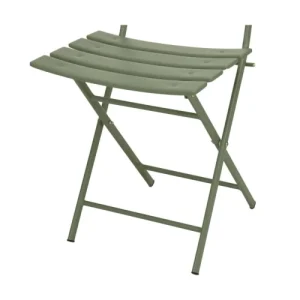 Wadiga Chaise Jardin Pliable Métal Vert Bistrot 48x42x80cm comparez les prix 9