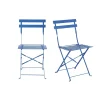 magasin paris Maisons Du Monde Chaises De Jardin Pliables En Acier Bleu (x2) 19