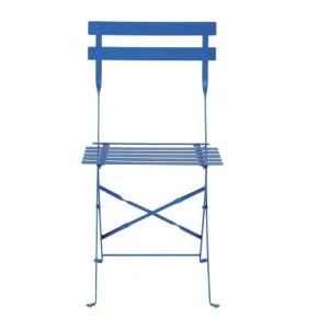 magasin paris Maisons Du Monde Chaises De Jardin Pliables En Acier Bleu (x2) 12