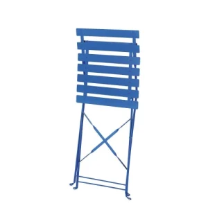 magasin paris Maisons Du Monde Chaises De Jardin Pliables En Acier Bleu (x2) 18