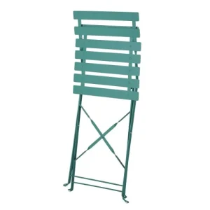 Maisons Du Monde Chaises De Jardin Pliables En Acier Vert (x2) haute qualité 16