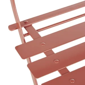 Maisons Du Monde Chaises De Jardin Pliantes En Acier Terracotta (x2) boutique en france 16