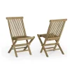 Pas Cher Magasin Soldes TECK’Attitude Chaises De Jardin Pliantes En Teck (lot De 2) 20