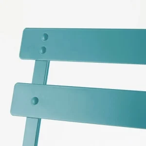 boutiqued en ligne Maisons Du Monde Chaises De Jardin Professionnelles En Métal époxy Bleu Pétrole (x2) 14