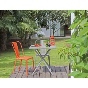 Proloisirs Chaises En Aluminium (Lot De 2) Paprika ultratendance 8