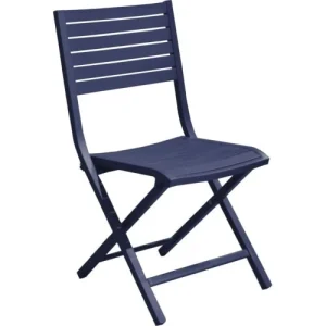 Proloisirs Chaises Pliantes En Aluminium Lucca (lot De 2) Bleu Top ventes 12