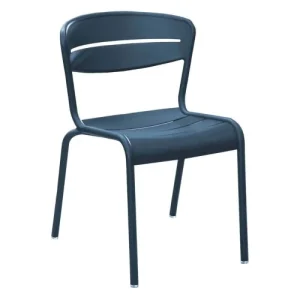 économies garanties Proloisirs Chaises Terrasse En Aluminium Haora (lot De 2) Bleu 12