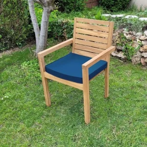 TECK’Attitude Coussin Bleu Marine Pour Fauteuils Fixes boutique en france 10