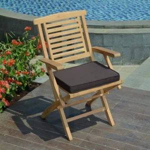 TECK’Attitude Coussin Chocolat Pour Chaises Et Fauteuils Pliants nouveau produit 10