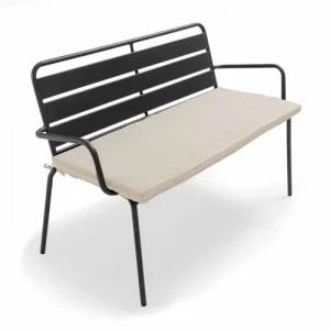 Oviala Coussin D’assise Pour Banc De Jardin 114×51,5cm écru Prix très abordable 14