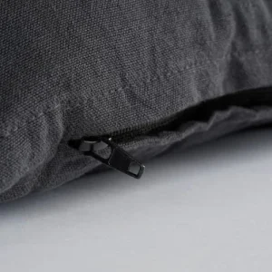 Officielle In The Mood Coussin D’exterieur En Coton Anthracite 45×30 14