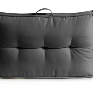 De super promotions disponibles Oviala Coussin D’extérieur Matelassé Gris 60×40 10