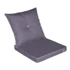 site pas cher Deco Arts Coussin De Remplacement Pour Chaise, Fauteuil Jardin 60 X 60 Cm – Gris 17